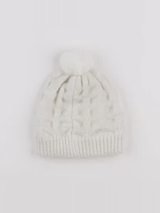 Okaidi - bonnet blanc - 12/24 mois