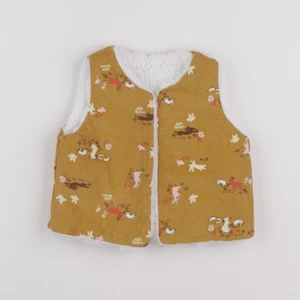 Vertbaudet - gilet marron - 18 mois