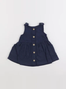 Vertbaudet - robe bleu - 6 mois