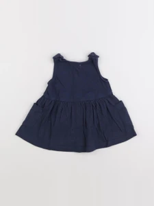 Vertbaudet - robe bleu - 6 mois