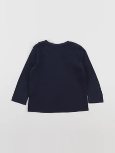 IKKS - tee-shirt bleu - 12 mois