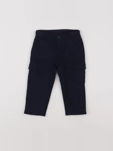 Jacadi - pantalon doublé bleu - 18 mois