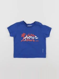 Jacadi - tee-shirt bleu - 6 mois