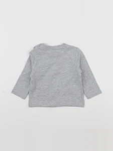 Vertbaudet - tee-shirt gris - 9 mois