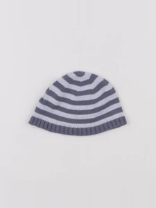 Natalys - bonnet de naissance bleu - 6 mois