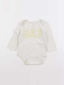 GAP - body beige - 6/12 mois