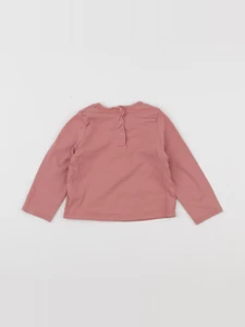 Vertbaudet - tee-shirt rose - 18 mois
