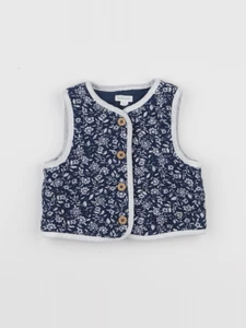 Vertbaudet - gilet bleu - 18 mois