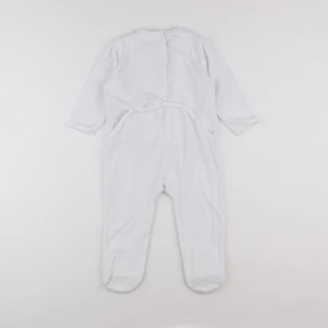 Vertbaudet - pyjama velours blanc - 2 ans