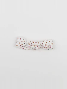 Vertbaudet - bandeau rose, blanc - 12/18 mois