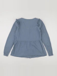 Vertbaudet - blouse allaitement, grossesse bleu - 34