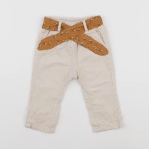 Vertbaudet - pantalon blanc - 6 mois