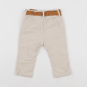 Vertbaudet - pantalon blanc - 6 mois
