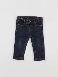 Petit Bateau - jean bleu - 3/6 mois