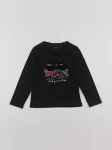 IKKS - tee-shirt noir - 4 ans