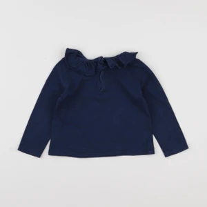 Petit Bateau - tee-shirt bleu - 36 mois