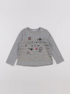 IKKS - tee-shirt gris - 3 ans
