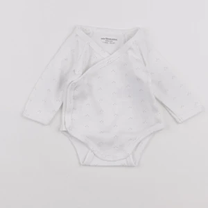Vertbaudet - body blanc - 1 mois