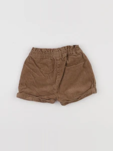 Vertbaudet - short marron - 1 an à 18 mois