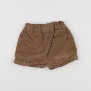 Vertbaudet - short marron - 1 an à 18 mois