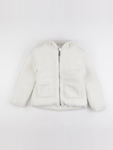 Vertbaudet - veste blanc - 8 ans