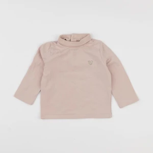 Vertbaudet - sous-pull rose - 12 mois