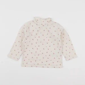 Vertbaudet - sous-pull beige - 12 mois