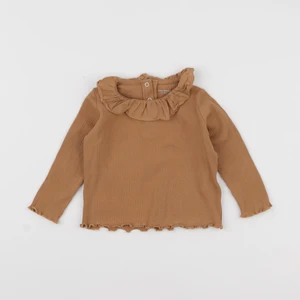 Vertbaudet - tee-shirt marron - 12 mois