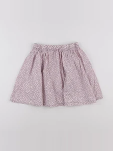 Vertbaudet - jupe blanc, violet - 10 ans