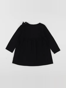 H&M - robe noir - 9/12 mois