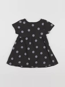 H&M - robe gris - 12/18 mois