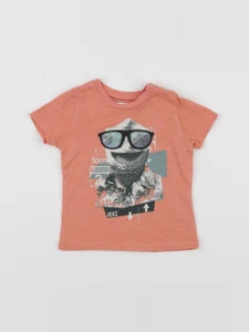 IKKS - tee-shirt orange - 6 mois
