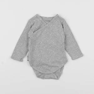 Vertbaudet - body gris - 6 mois