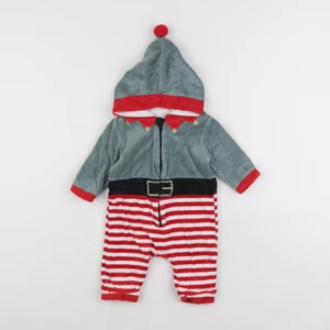 Vertbaudet - pyjama velours vert - 6 mois