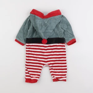 Vertbaudet - pyjama velours vert - 6 mois