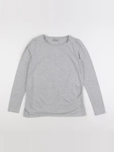Vertbaudet - tee-shirt grossesse gris - 42 à 44