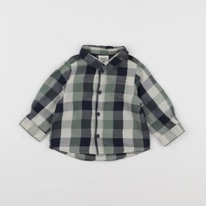 Tape à l'oeil - chemise bleu, vert - 9 mois