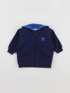 Adidas - sweat bleu - 6 mois