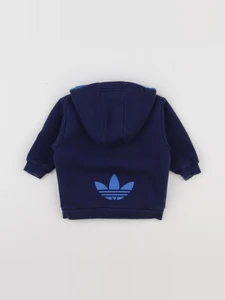 Adidas - sweat bleu - 6 mois
