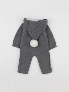 Vertbaudet - combinaison gris - 6 mois