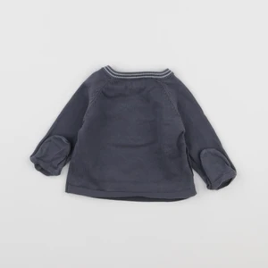 Vertbaudet - pull gris - 6 mois
