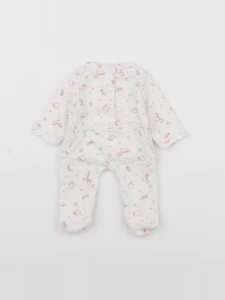 Vertbaudet - pyjama coton rose - 0 mois