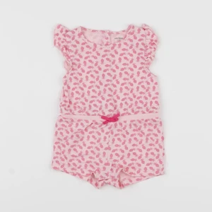 Vertbaudet - combinaison rose - 6 mois