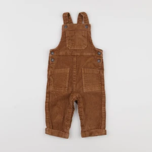 Vertbaudet - salopette marron - 12 mois