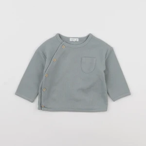 Vertbaudet - tee-shirt bleu - 6 mois