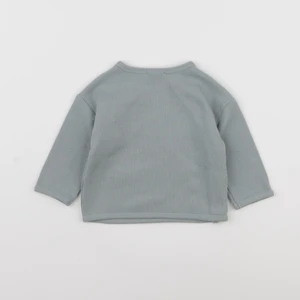 Vertbaudet - tee-shirt bleu - 6 mois