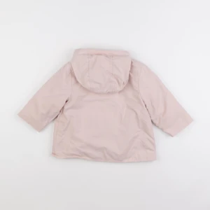 Vertbaudet - manteau doublure amovible rose - 18 mois