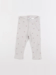 H&M - legging blanc - 12 mois