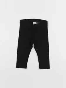 H&M - legging noir - 9 mois