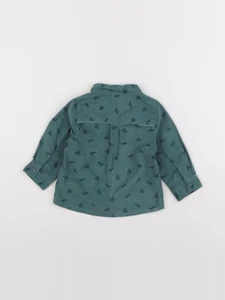 Tape à l'oeil - chemise vert - 12 mois